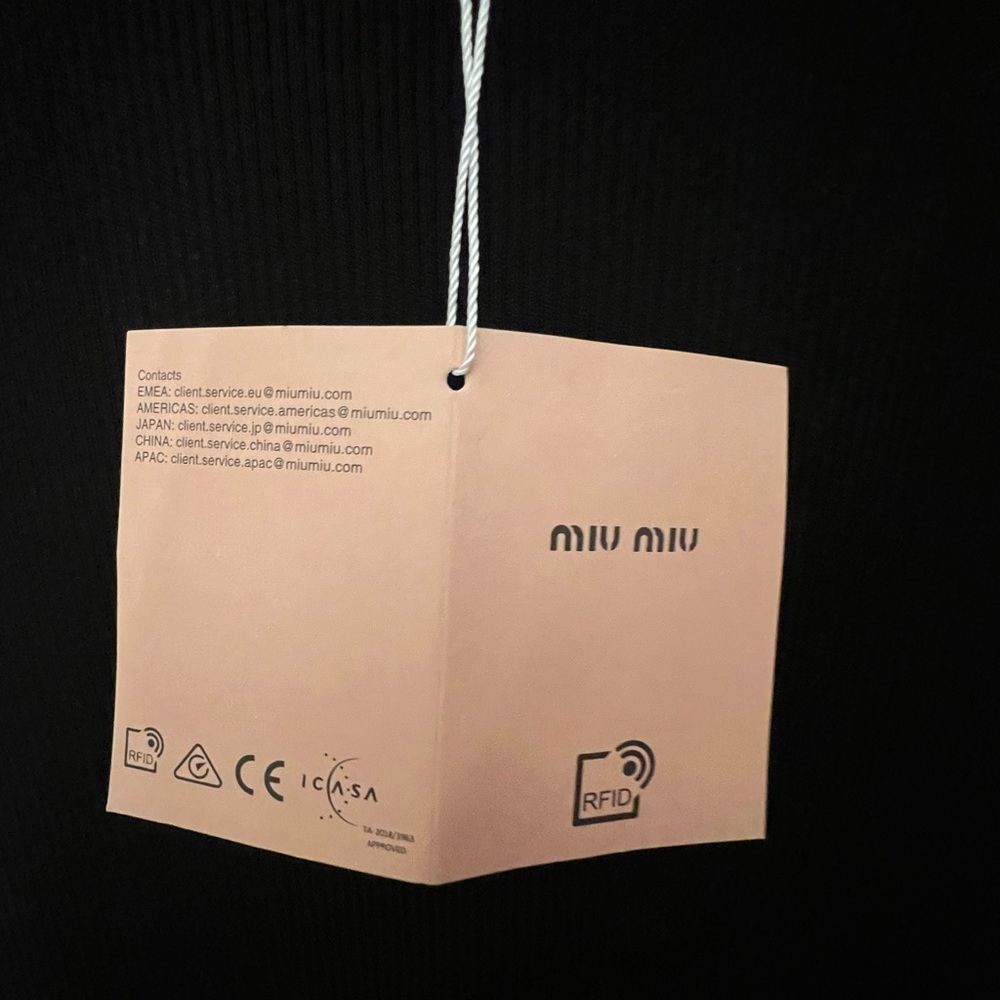 Miu Miu Black Backless Dress - Picture 7 of 10